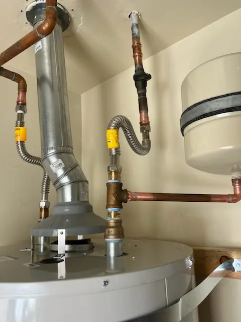 Water heater installation and plumbing repair in Graham